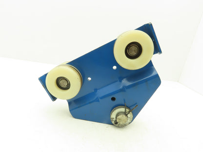 Gorbel 1/2 Ton Workstation Bridge Crane Hoist Push Trolley 1000Lb 3" Wheels