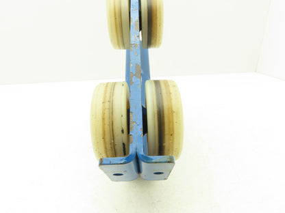 Gorbel 1/2 Ton Workstation Bridge Crane Hoist Push Trolley 1000Lb 3" Wheels