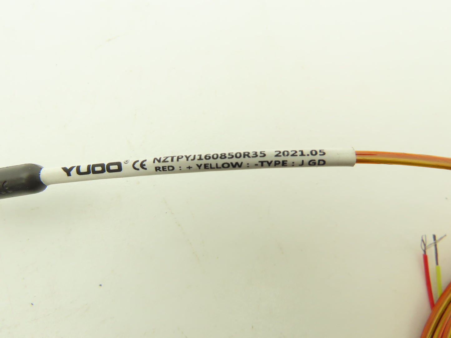 Yudo NZTPYJ160850 Thermocouple Temperature Sensor Injection Mold Lot of 3