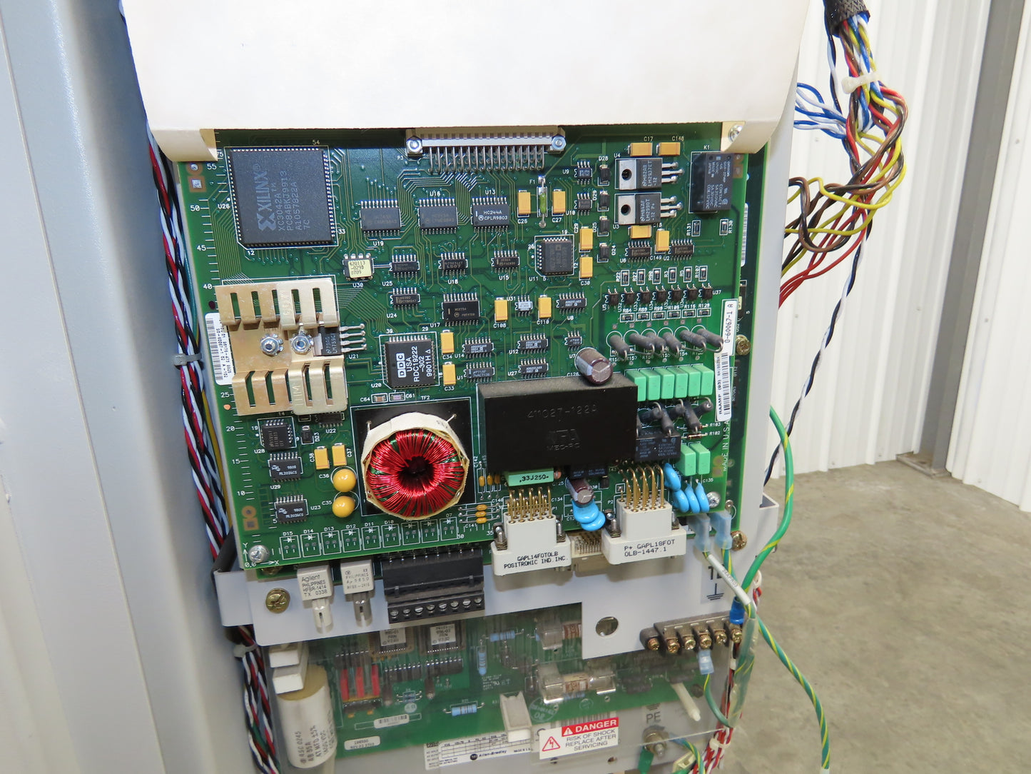 Allen Bradley SA3100-B500-AN-L6R AC Drive VFD 500Hp 460V Ser A 3Ph With Frame