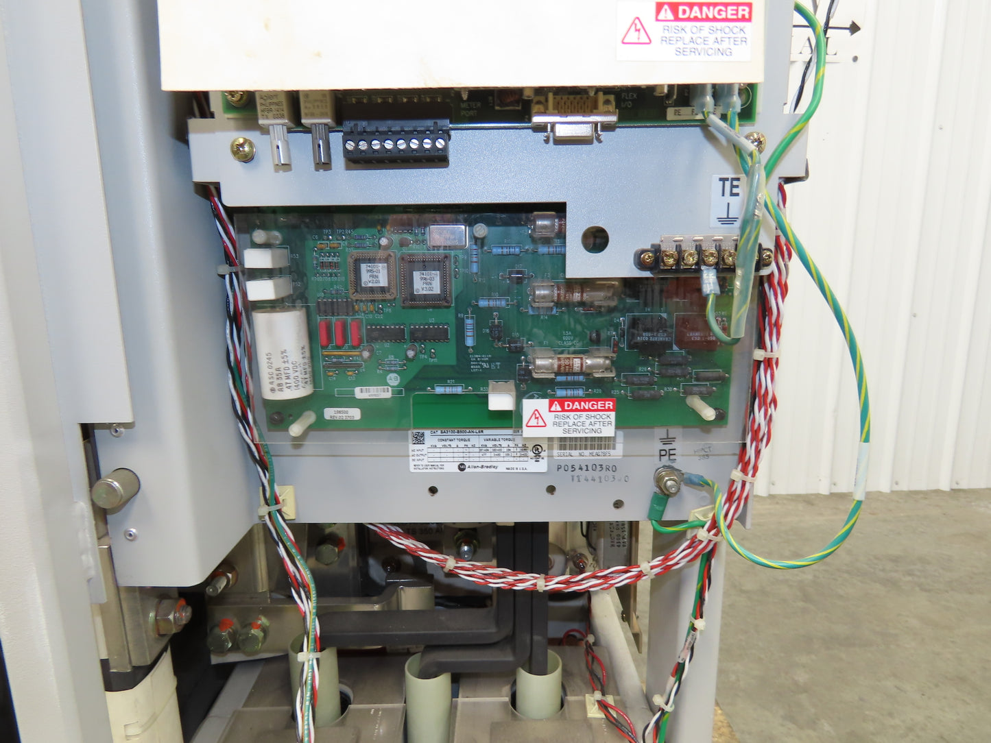 Allen Bradley SA3100-B500-AN-L6R AC Drive VFD 500Hp 460V Ser A 3Ph With Frame
