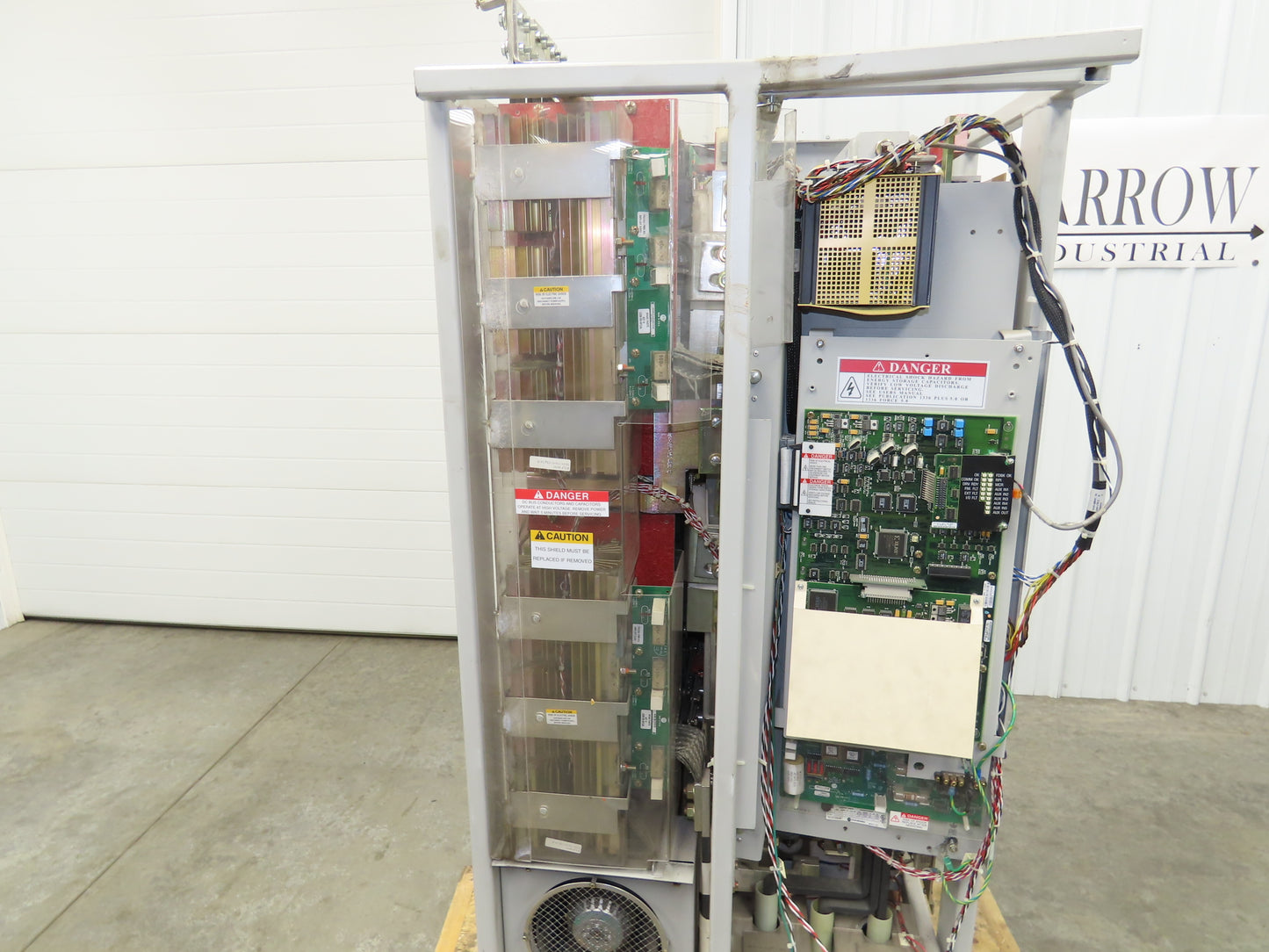 Allen Bradley SA3100-B500-AN-L6R AC Drive VFD 500Hp 460V Ser A 3Ph With Frame