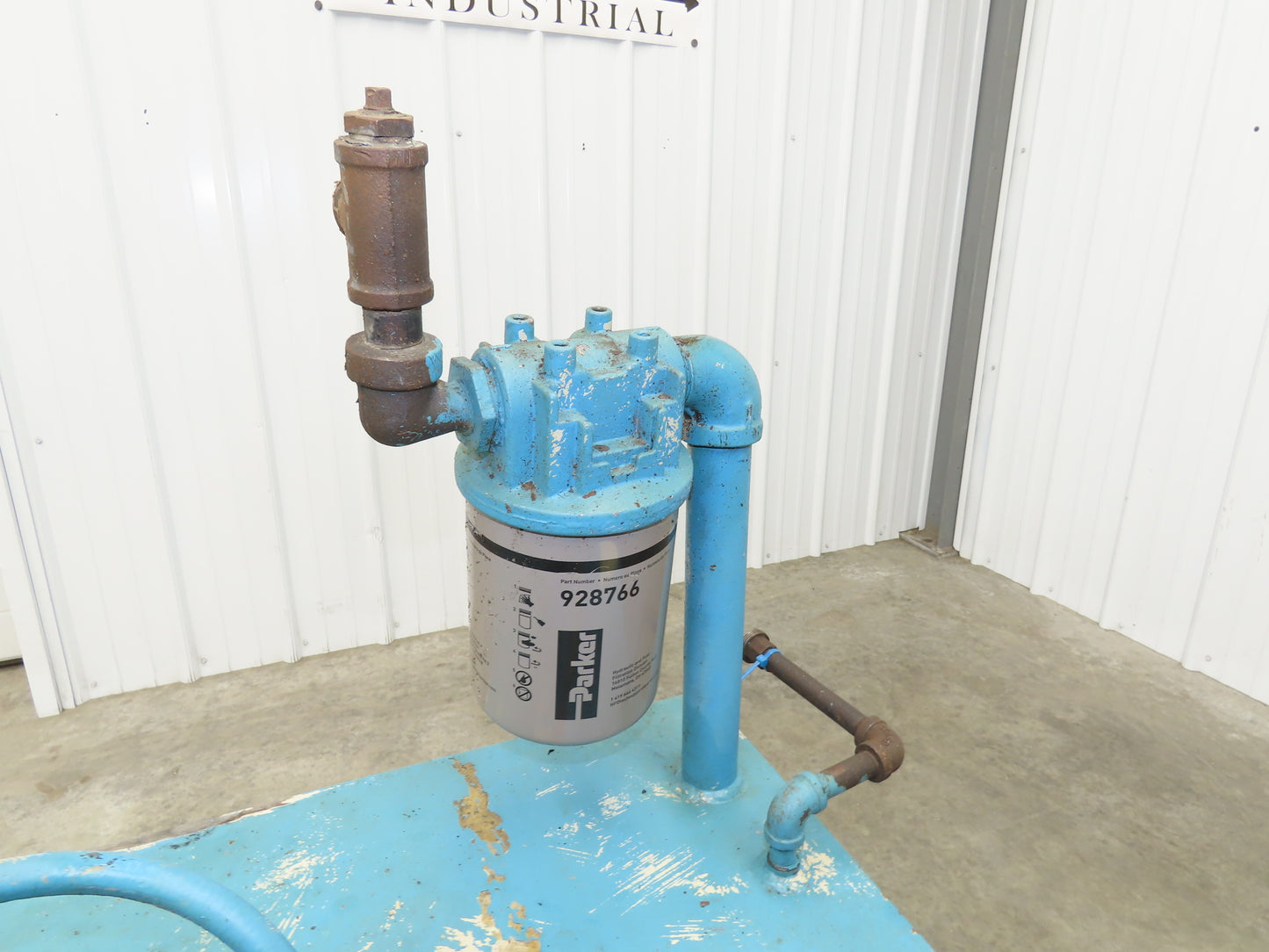 Parker TF 4362C Hydraulic Power Unit 18GPM 230/460V 3Ph 60 Gallon Tank
