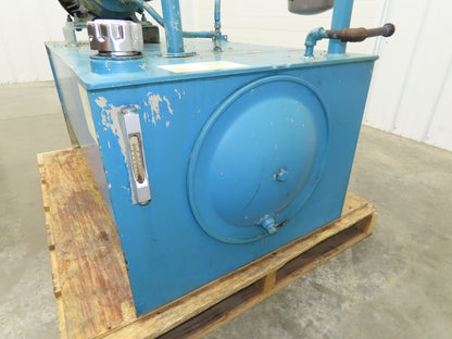 Parker TF 4362C Hydraulic Power Unit 18GPM 230/460V 3Ph 60 Gallon Tank