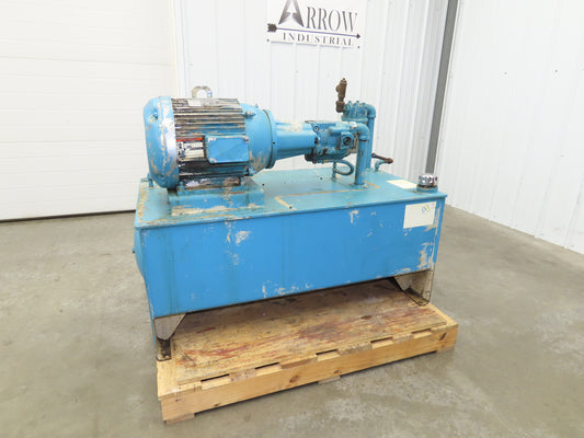 Parker TF 4362C Hydraulic Power Unit 18GPM 230/460V 3Ph 60 Gallon Tank