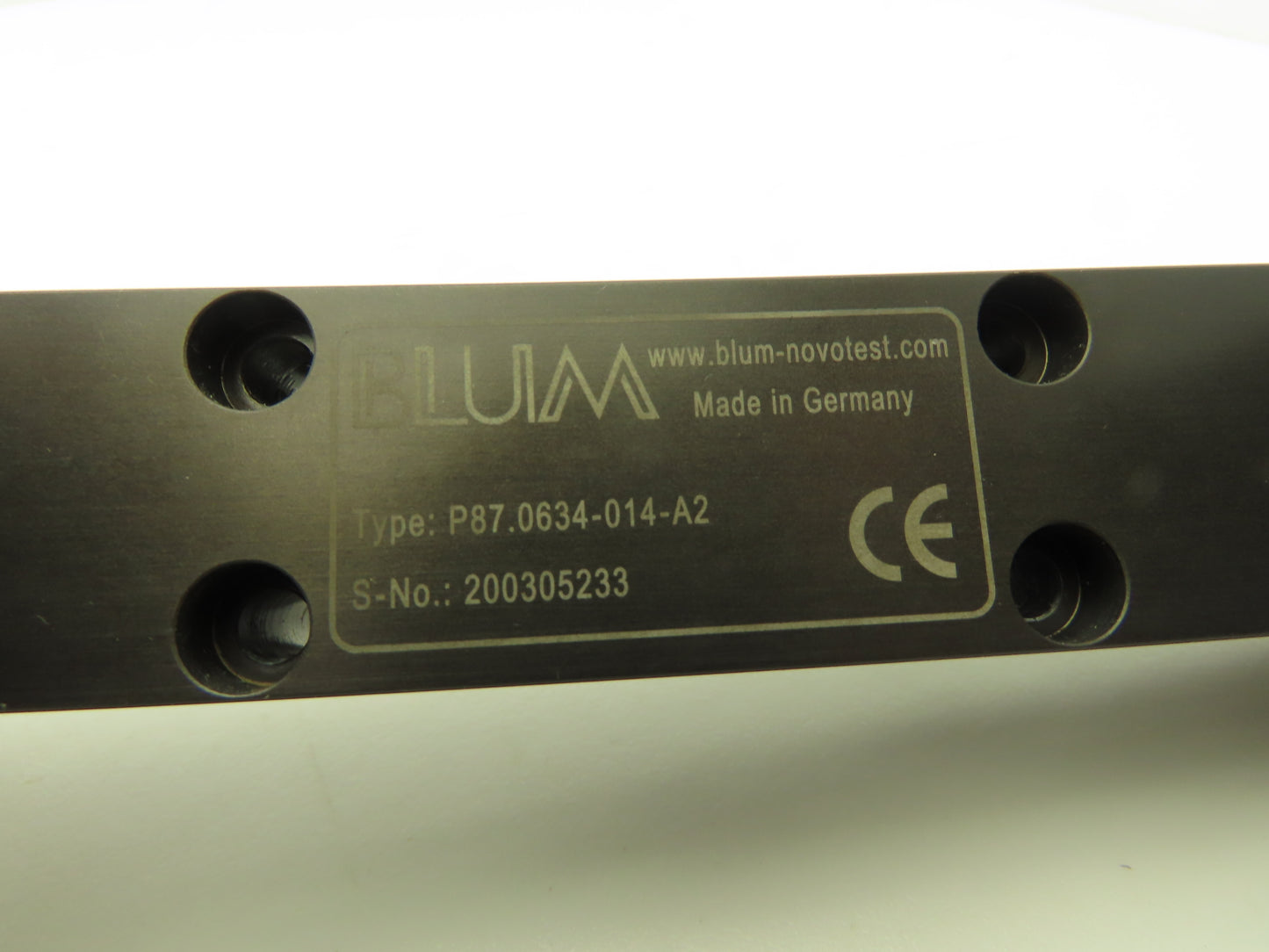 BLUM P87.0634-014-A2 Micro Compact Laser Measuring Tool Setting System