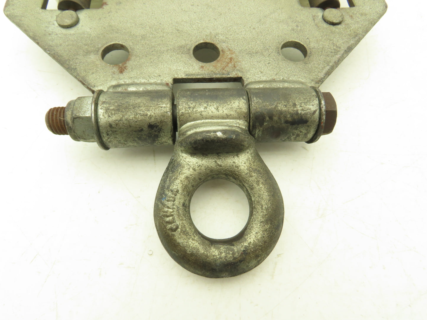 Bridge Crane Hoist Push/Load Trolley Hinged 2-7/8"W 10.75"L 3-1/8"Wheels