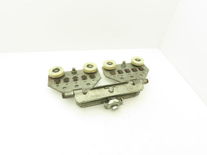 Bridge Crane Hoist Push/Load Trolley Hinged End Truck 2-7/8"W 22.25"L