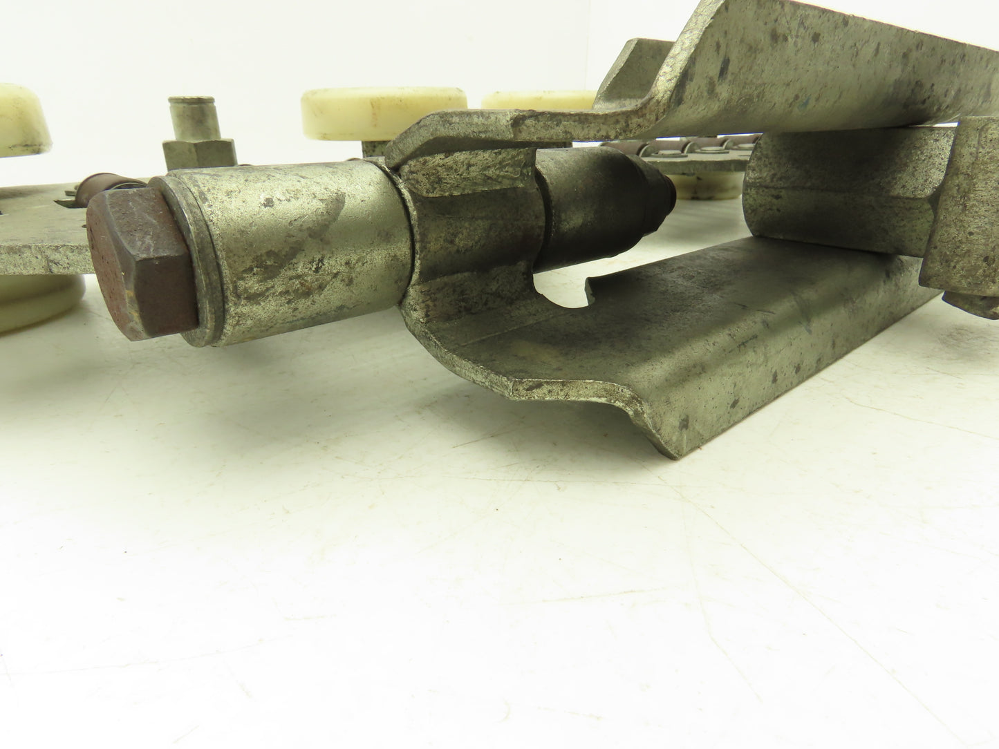 Bridge Crane Hoist Push/Load Trolley Hinged End Truck 2-7/8"W 22.25"L