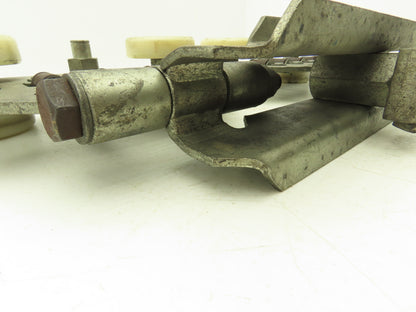 Bridge Crane Hoist Push/Load Trolley Hinged End Truck 2-7/8"W 22.25"L