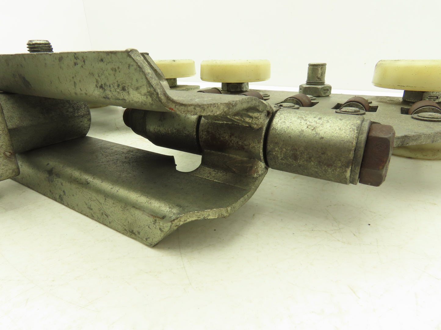 Bridge Crane Hoist Push/Load Trolley Hinged End Truck 2-7/8"W 22.25"L