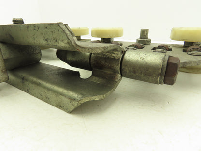 Bridge Crane Hoist Push/Load Trolley Hinged End Truck 2-7/8"W 22.25"L