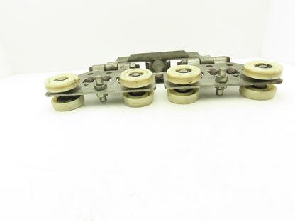 Bridge Crane Hoist Push/Load Trolley Hinged End Truck 2-7/8"W 22.25"L