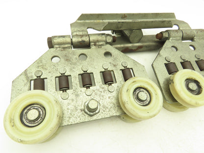 Bridge Crane Hoist Push/Load Trolley Hinged End Truck 2-7/8"W 22.25"L