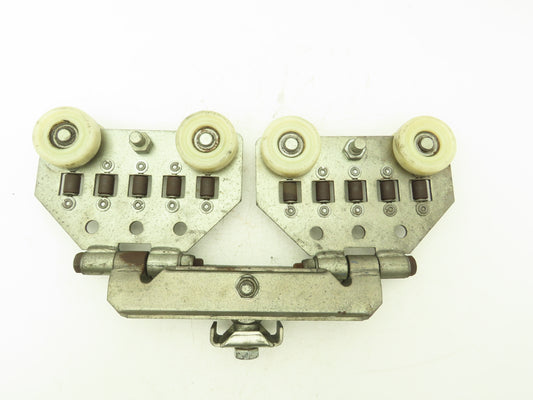 Bridge Crane Hoist Push/Load Trolley Hinged End Truck 2-7/8"W 22.25"L