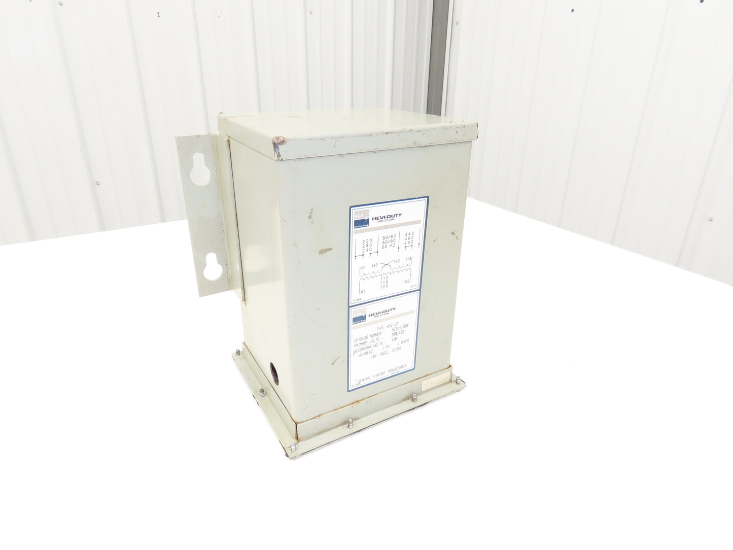 EGS Hevi-Duty HZ12-1000 Step-Down Transformer 1Kva 240/480V - 120V 1PH