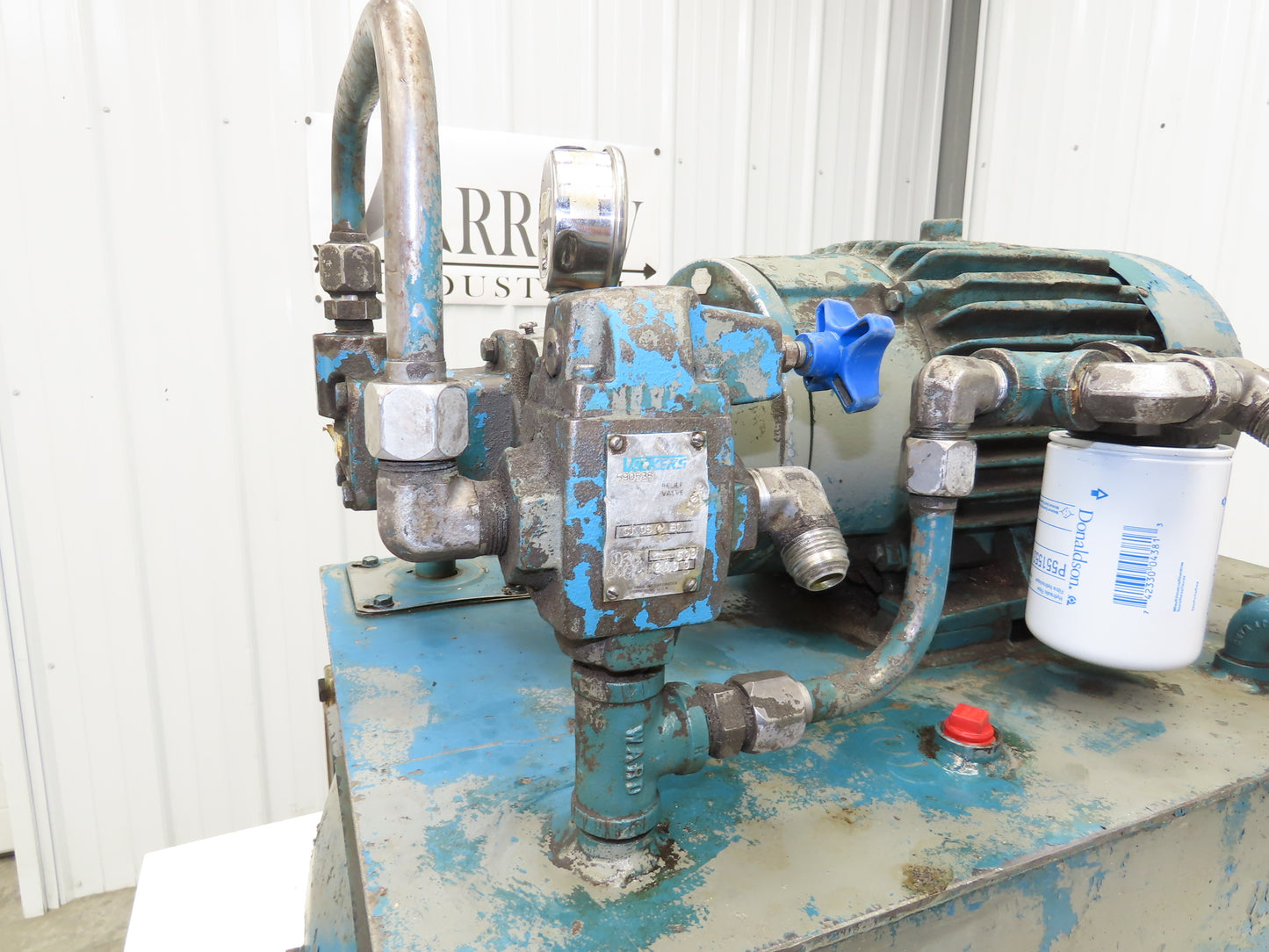 Eaton Vickers V101P5P1C20 Hydraulic Power Unit 5 GPM 5Hp 2500 PSI 230/460V 3Ph