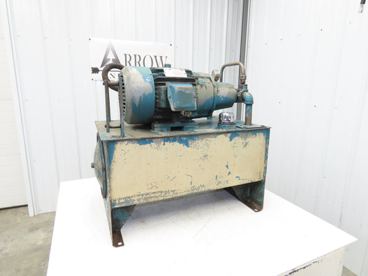 Eaton Vickers V101P5P1C20 Hydraulic Power Unit 5 GPM 5Hp 2500 PSI 230/460V 3Ph