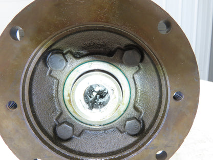 Winsmith 924MWUS22000C1 Worm Gearbox 15:1 Reducer 2.08Hp 117 RPM Dual Shaft 145T