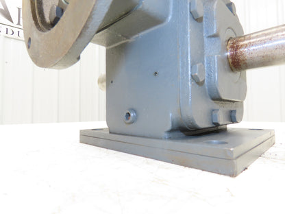 Winsmith 924MWUS22000C1 Worm Gearbox 15:1 Reducer 2.08Hp 117 RPM Dual Shaft 145T