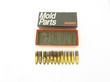 Husky 535990 Injection Hot Runner Molding Nozzles Assorted New/Used Lot of 12