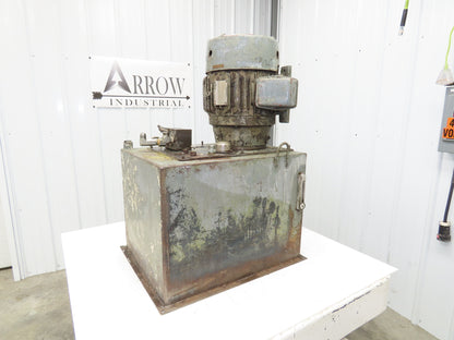 Denison T1C 014 21R Hydraulic Power Unit 30 Gallon 20GPM 15Hp 230/460V 3Ph