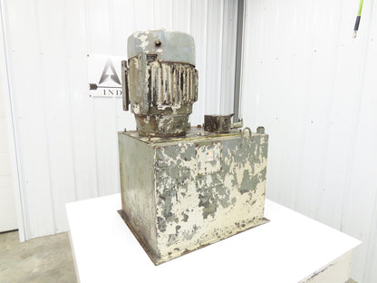 Denison T1C 014 21R Hydraulic Power Unit 30 Gallon 20GPM 15Hp 230/460V 3Ph