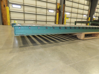 Roach 45"x 10' Gravity Roller Pallet Conveyor 2.5" Roller 42"BF 4-Sections 40'L