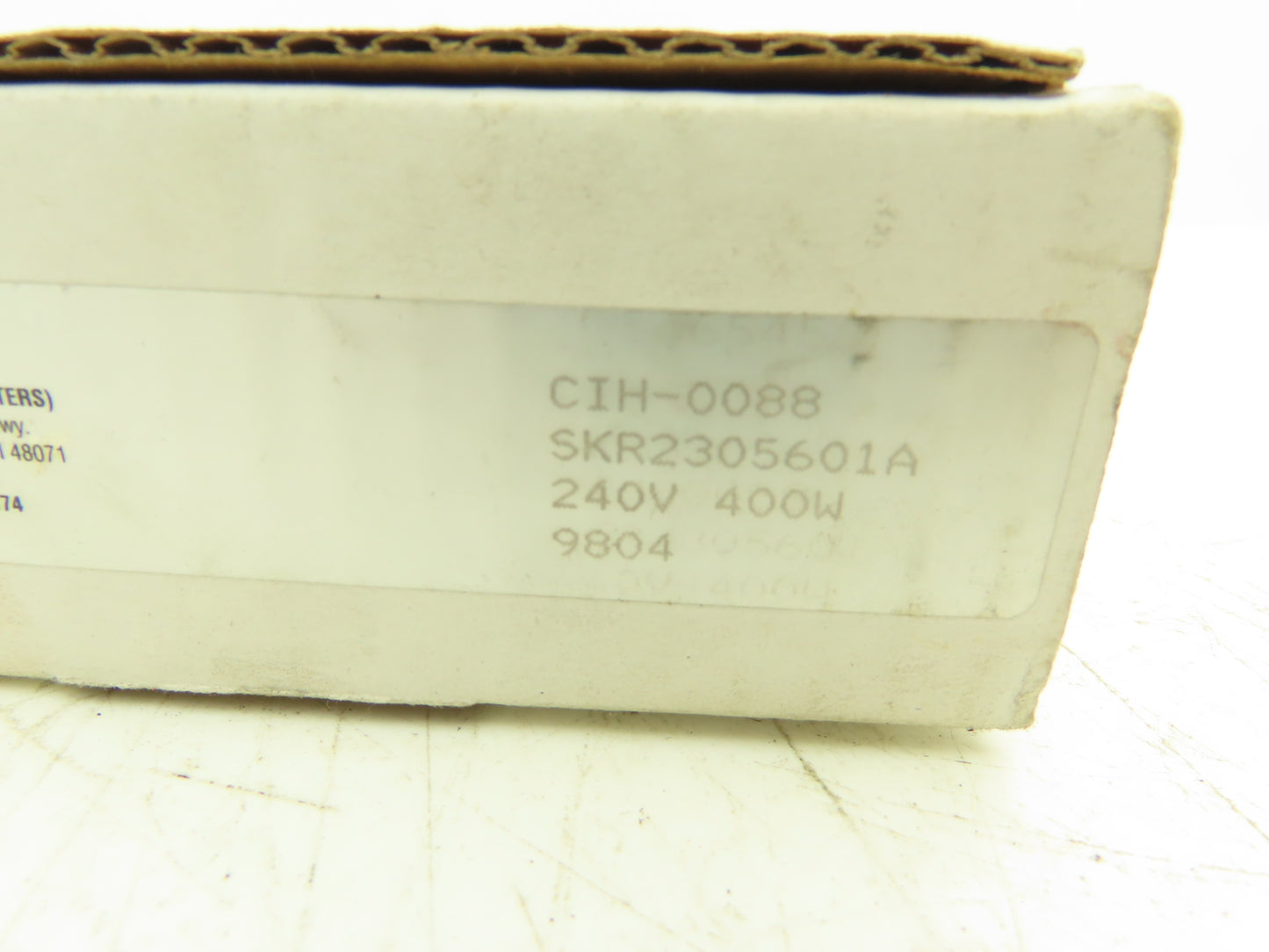 DME CIH0088 Injection Mold Cast-In Heater .87" ID x 2.2" Length 400W 240V