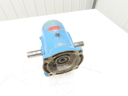 Morse 25CCT Worm Gearbox 30:1 Reducer 1.17Hp 58.3 RPM Dual Shaft 56C