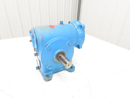 Morse 25CCT Worm Gearbox 30:1 Reducer 1.17Hp 58.3 RPM Dual Shaft 56C