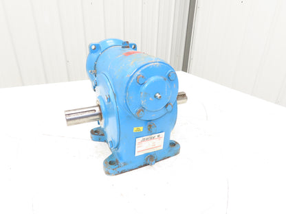 Morse 25CCT Worm Gearbox 30:1 Reducer 1.17Hp 58.3 RPM Dual Shaft 56C