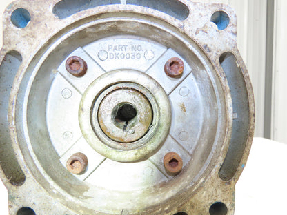 Morse 25CCT Worm Gearbox 30:1 Reducer 1.17Hp 58.3 RPM Dual Shaft 56C