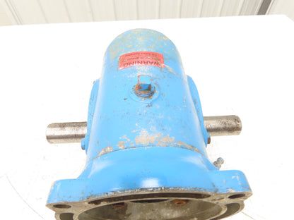 Morse 25CCT Worm Gearbox 30:1 Reducer 1.17Hp 58.3 RPM Dual Shaft 56C