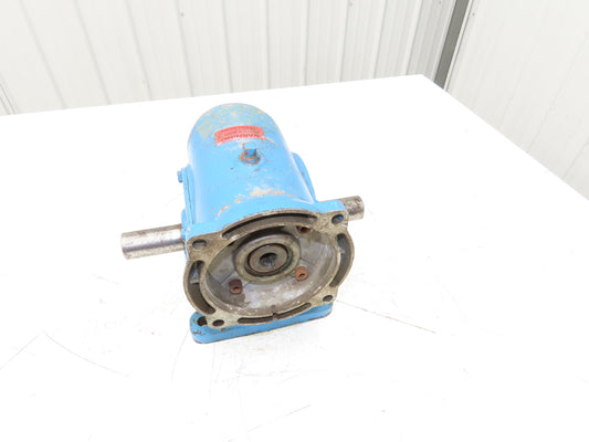 Morse 25CCT Worm Gearbox 30:1 Reducer 1.17Hp 58.3 RPM Dual Shaft 56C