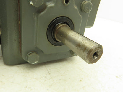Dayton 4Z006C Worm Gearbox 10:1 Reducer 173rpm 3/4Hp 56C Dual Output