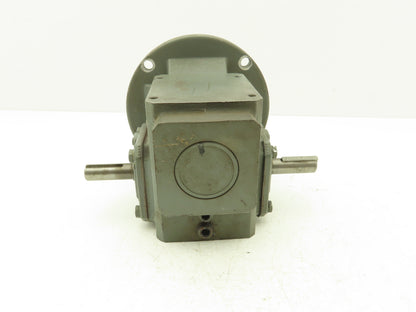 Dayton 4Z006C Worm Gearbox 10:1 Reducer 173rpm 3/4Hp 56C Dual Output
