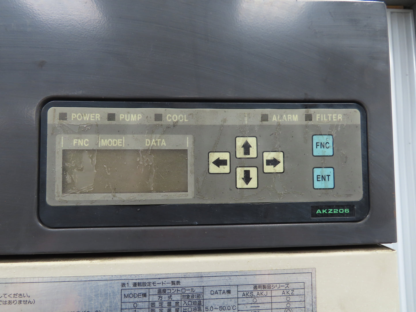Daikin Hydraulic Power Unit 6.8GPM 220V w/Chiller 1.5kW & Circulation Pump/Motor
