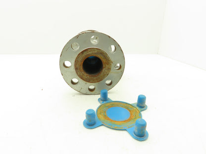 KTM EB862R-32ET-30 2" Steel Flanged Ball Valve Class 300 8-Bolt 720psi EB800R