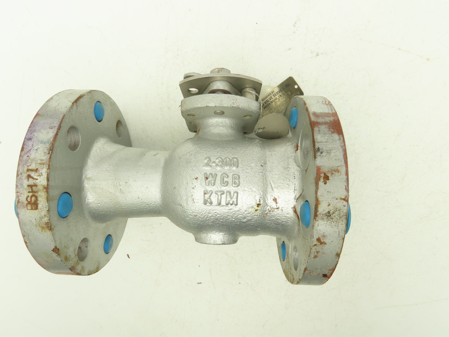 KTM EB862R-32ET-30 2" Steel Flanged Ball Valve Class 300 8-Bolt 720psi EB800R