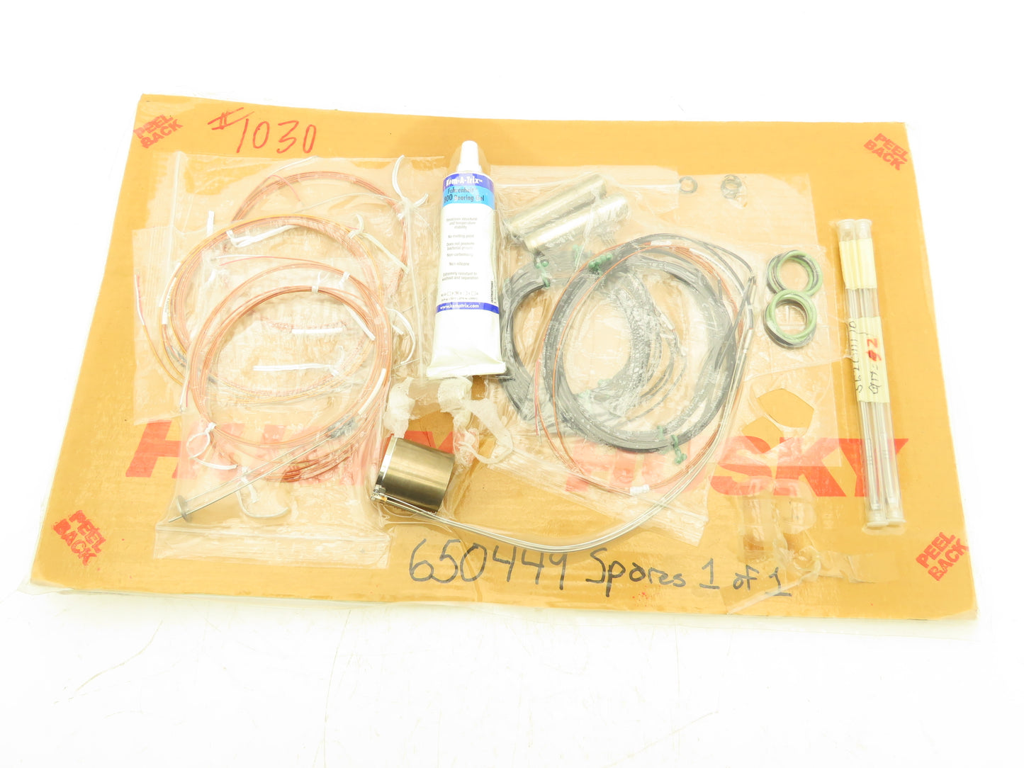 Husky 650449 Injection Mold Hot Runner Service Kit Heaters, Thermocouple, Pins