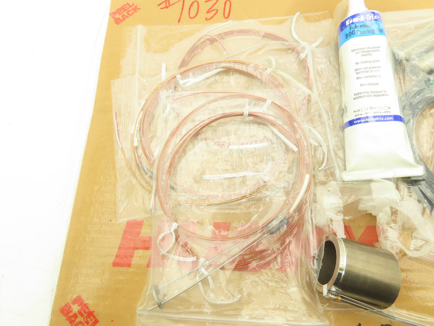 Husky 650449 Injection Mold Hot Runner Service Kit Heaters, Thermocouple, Pins