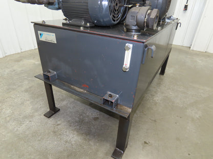 Daikin Hydraulic Power Unit 6.8GPM 220V w/Chiller 1.5kW & Circulation Pump/Motor