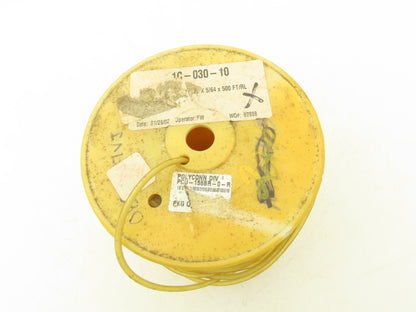 Polyconn 85A Polyurethane Clear Hose Tubing 5/32" OD x 5/64" ID  500' Roll