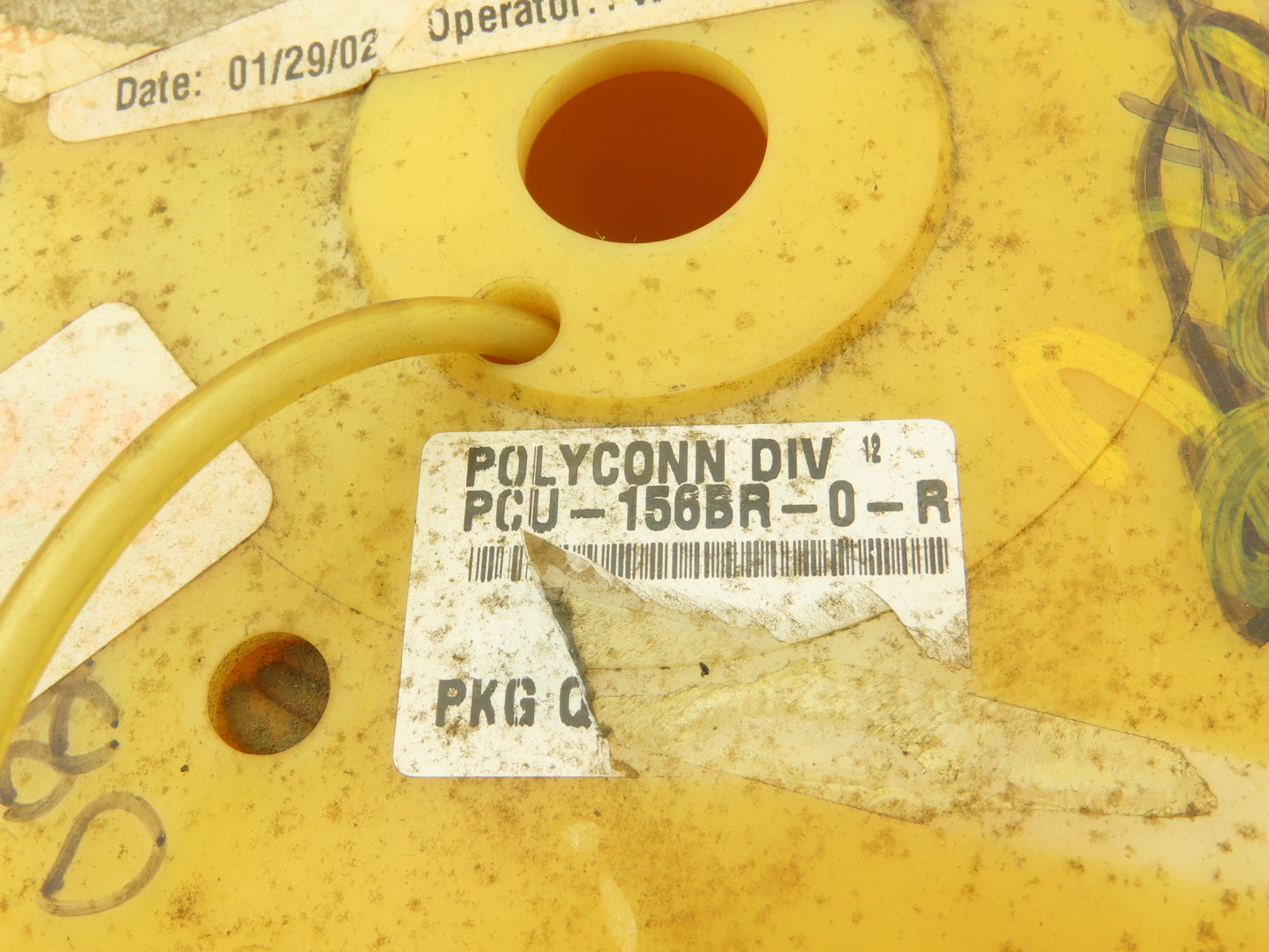 Polyconn 85A Polyurethane Clear Hose Tubing 5/32" OD x 5/64" ID  500' Roll