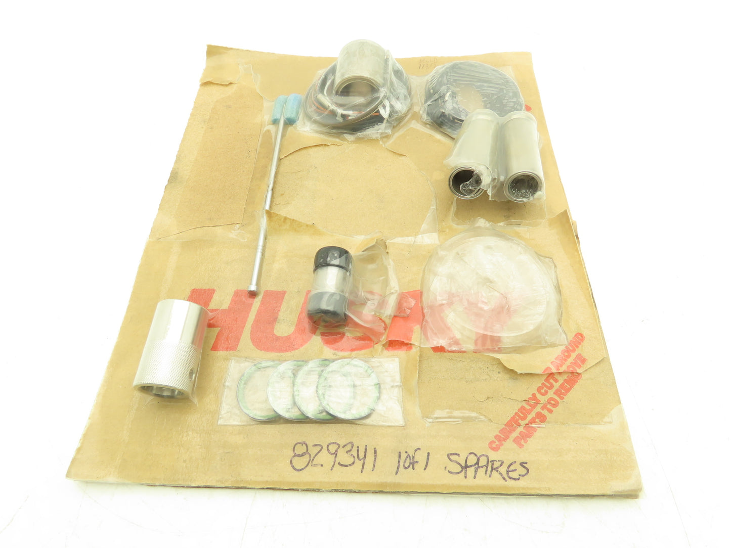 Husky 829341 Injection Mold Hot Runner Service Kit Heater & Nozzle Parts Missing
