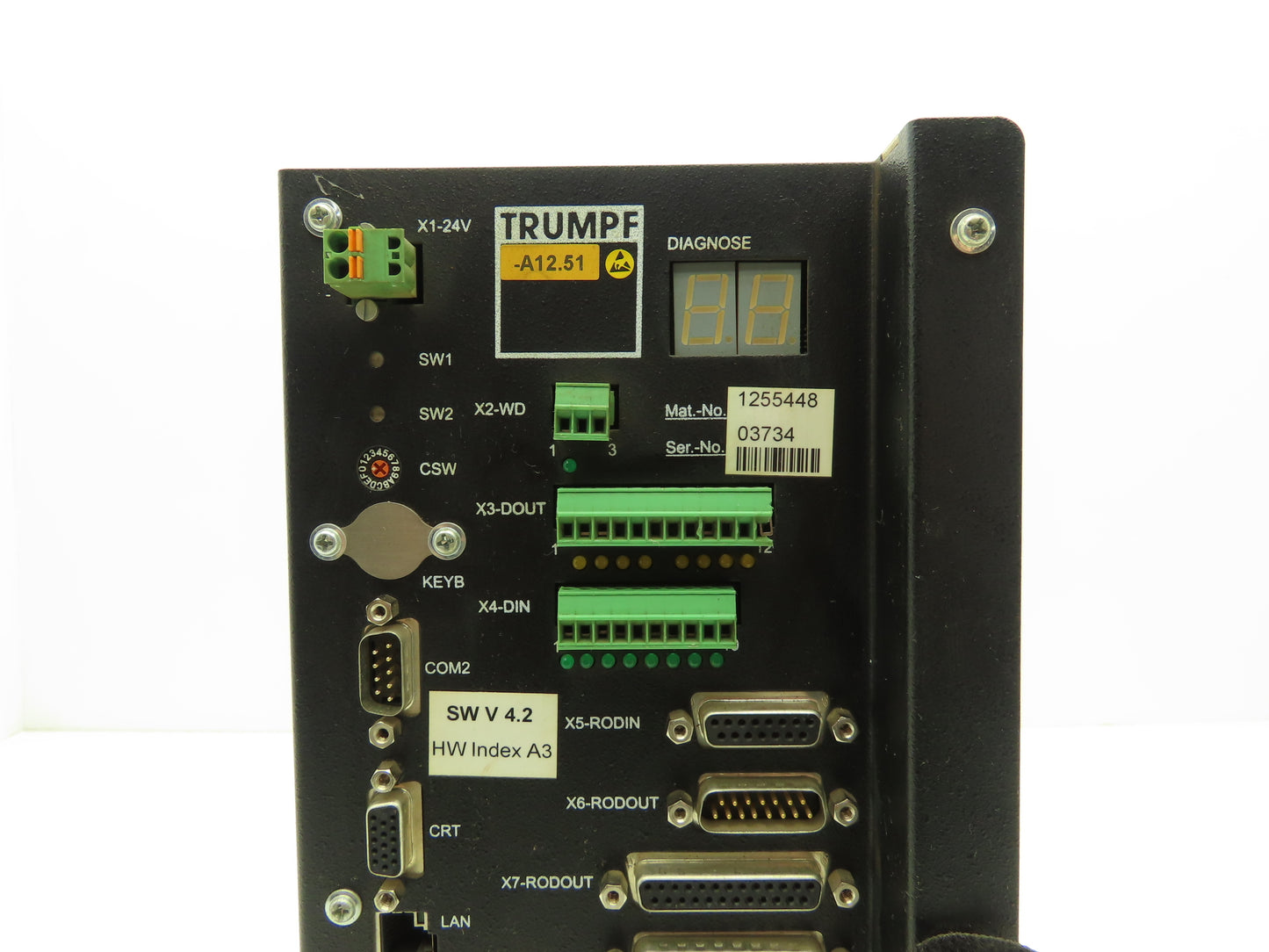 Trumpf 1255448 -A12.51 Controller Module LAN / Profibus Communication Unit