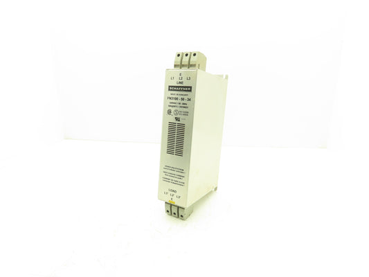 Schaffner FN3100-50-34 Power Line Filter 520V 50A