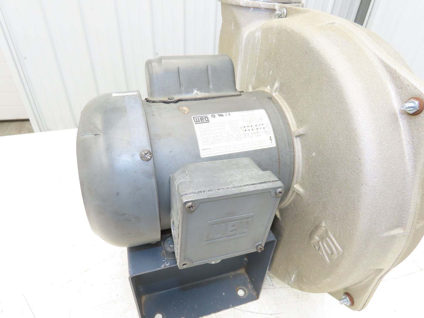 Cincinnati Fan PB-10A Centrifugal Blower 884 CFM 3/4Hp 3490rpm 115/230V 1PH