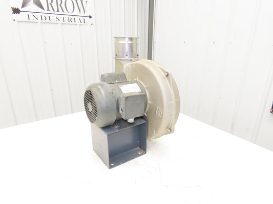 Cincinnati Fan PB-10A Centrifugal Blower 884 CFM 3/4Hp 3490rpm 115/230V 1PH